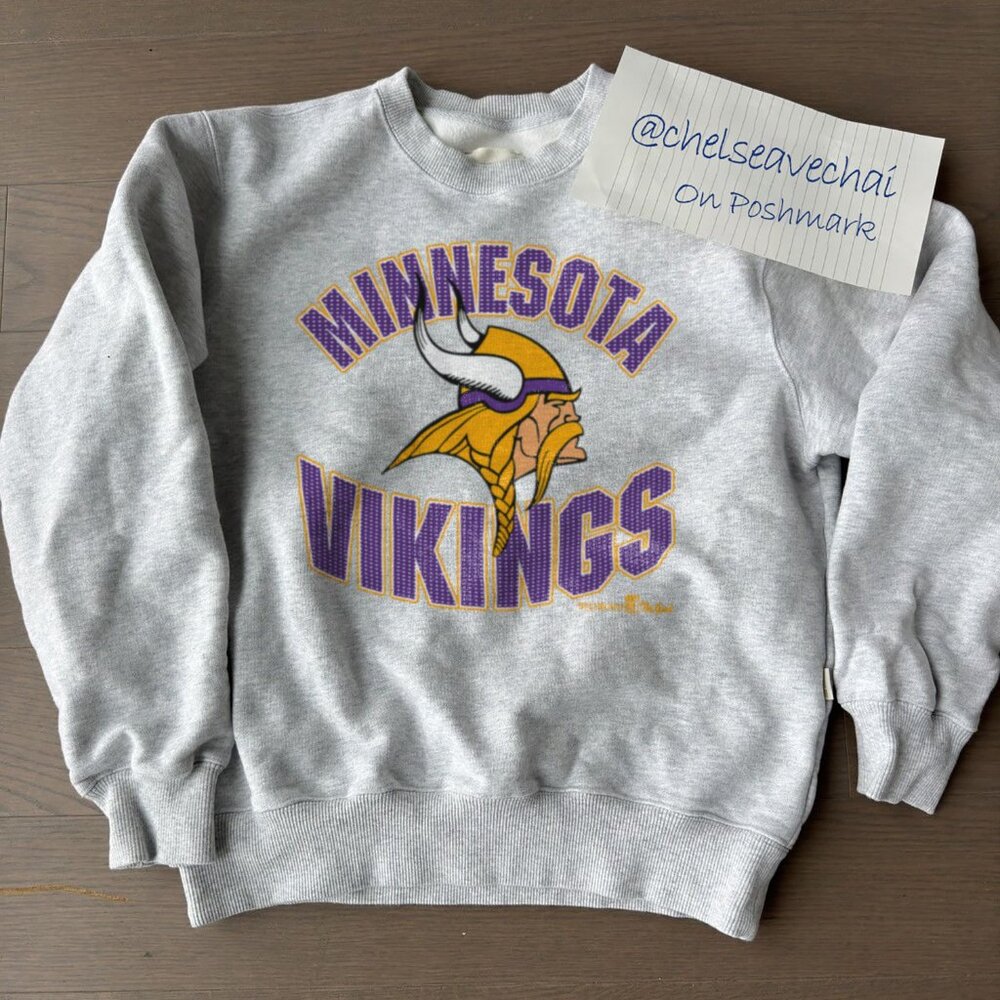 Vintage 1994 Minnesota Vikings Big logo Sweatshirt, Minnesota Vikings Shirt Tee